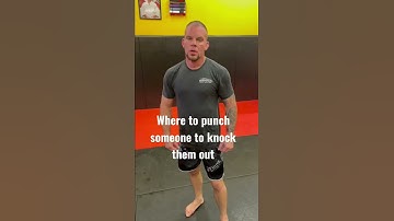 Where to punch someone to knock them out / knockout/ self defense