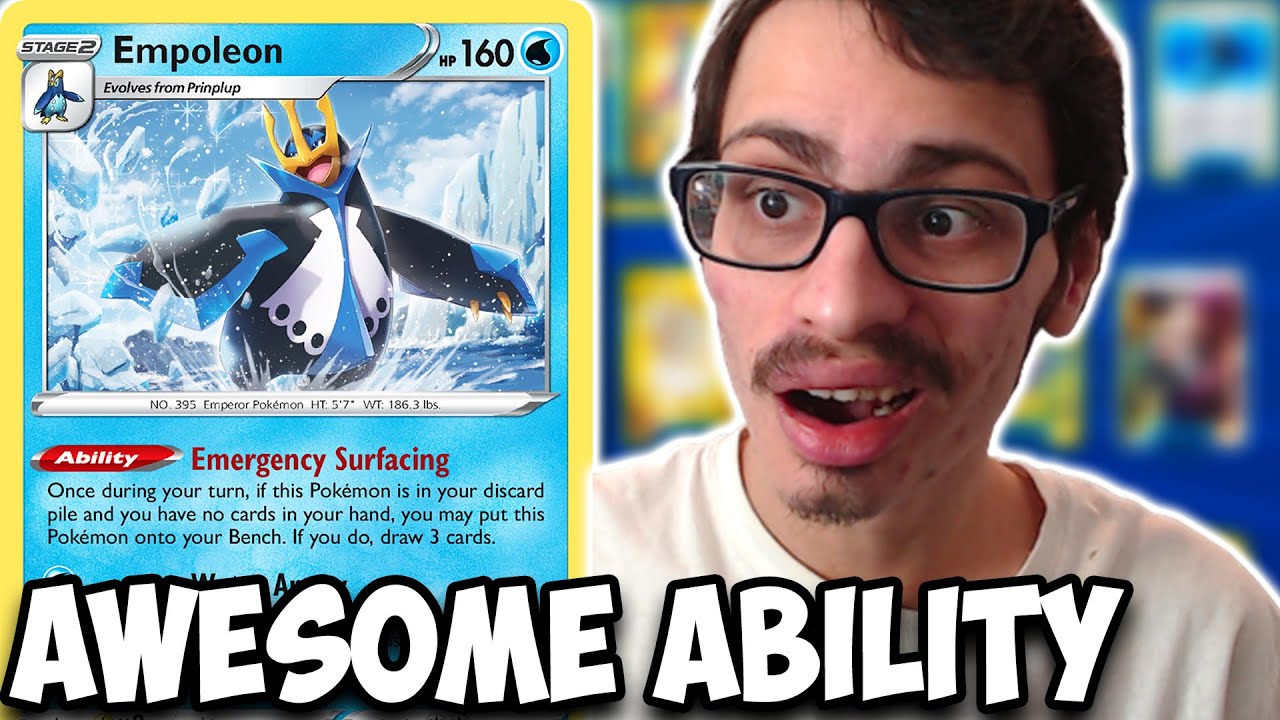 This New Empoleon's Ability Is AWESOME! Snipe & Setup KOs w/Suicune Brilliant Stars PTCGO