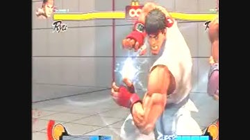 Street Fighter IV How To Do Ultra Combo Move With Ryu (720p HD)