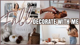 FALL DECORATE WITH ME 2023 | NEUTRAL FALL DECOR | SIMPLE FALL DECOR | MINIMAL FALL DECOR