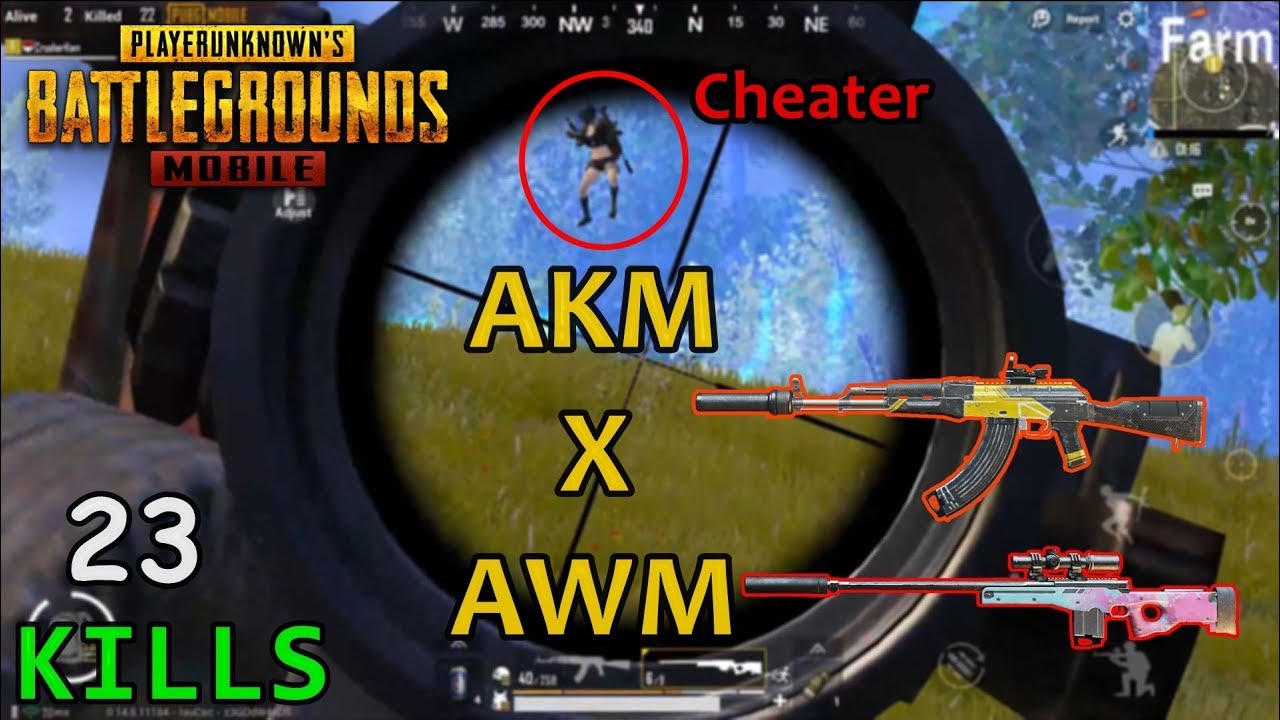 GAMEPLAY | AKM X AWM - 23 KILLS - YouTube