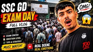 SSC GD Exam Vlog 😍 || #exam #ssc #vlog #review #viral