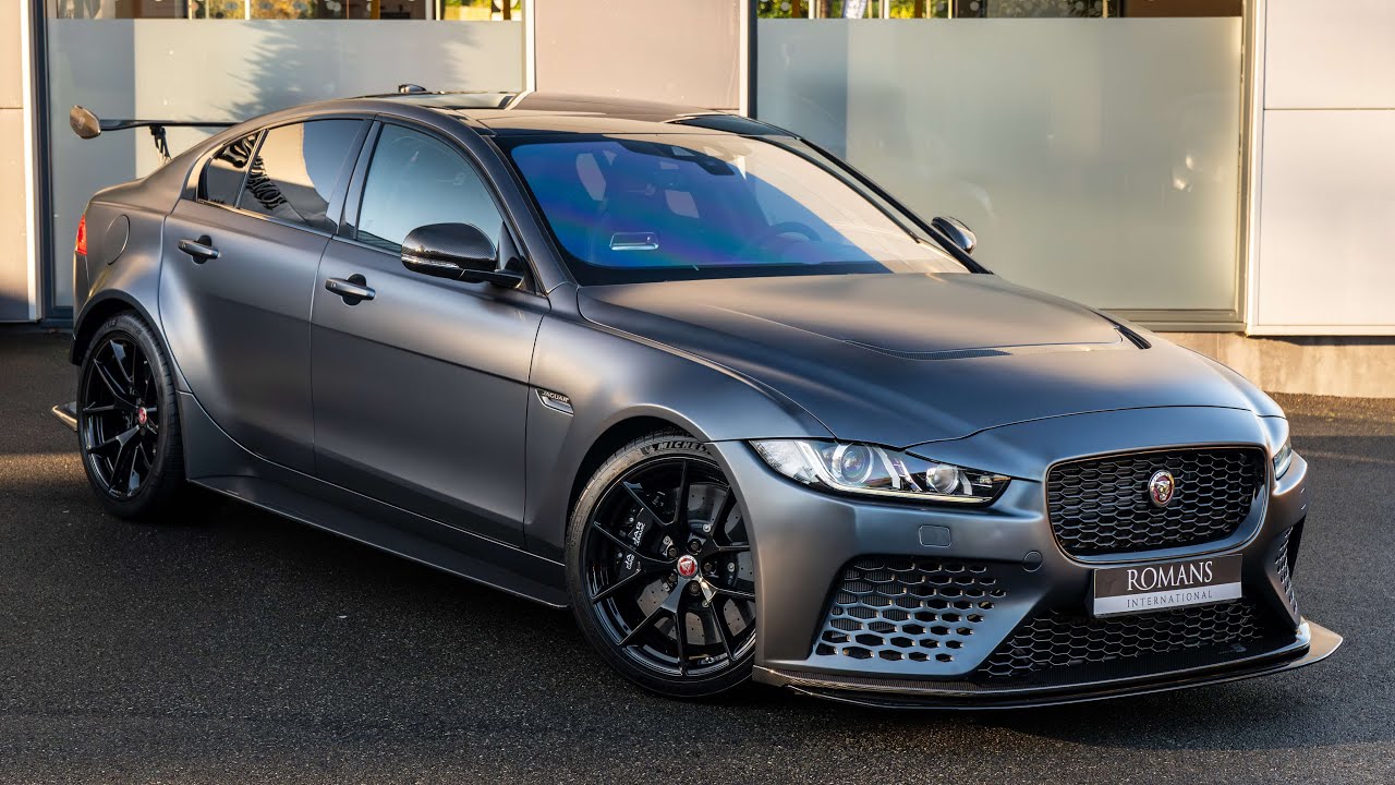 2019 Jaguar XE SV Project 8 - Corris Grey Satin - Walkaround & Interior & Revs