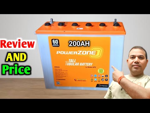 Power Zone 200Ah Tall Tubular Battery Review & Price 2026 | Full Review | Worth Buying?