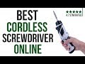 Best Cordless Screwdriver online