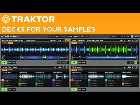 How to DJ with Traktor Pro 2: Part 9 - Sample Decks