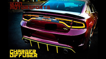 2018 Charger Scat Pack Rear Diffuser Install