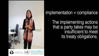 Enforcement, Implementation and Compliance