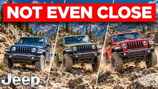 We Tested Wrangler Sport, Willys, & Rubicon OFF ROAD-SURPRISING RESULTS!