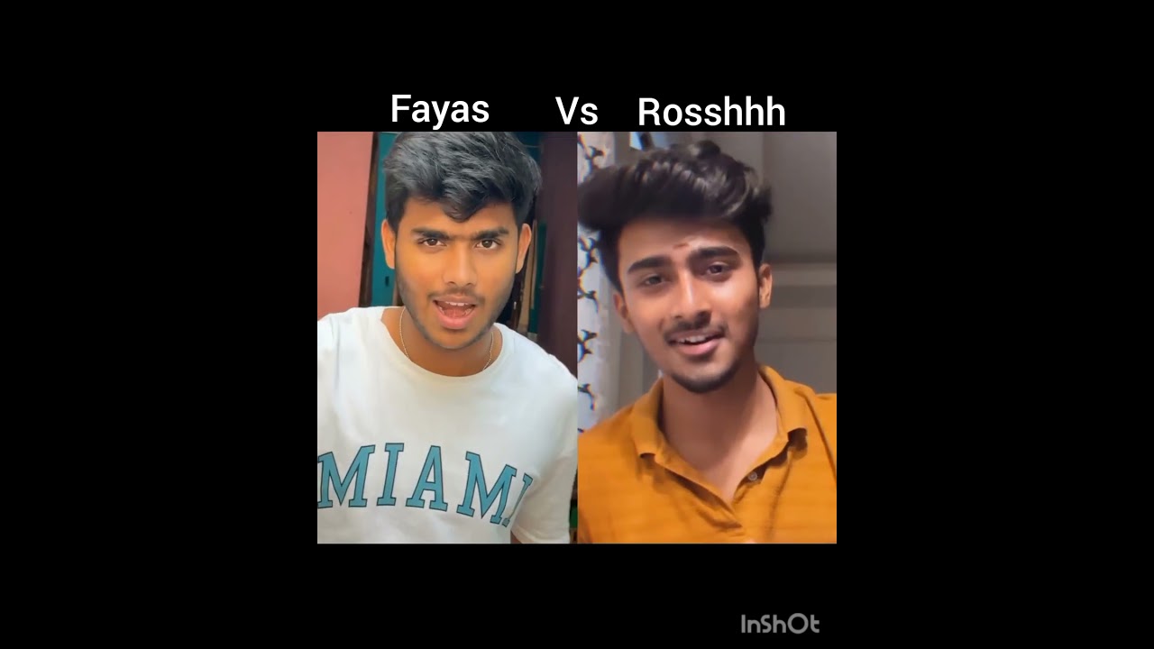 fayas vs rosshhh||so cute singing💝💝💝||who is your favourite❤️!!..