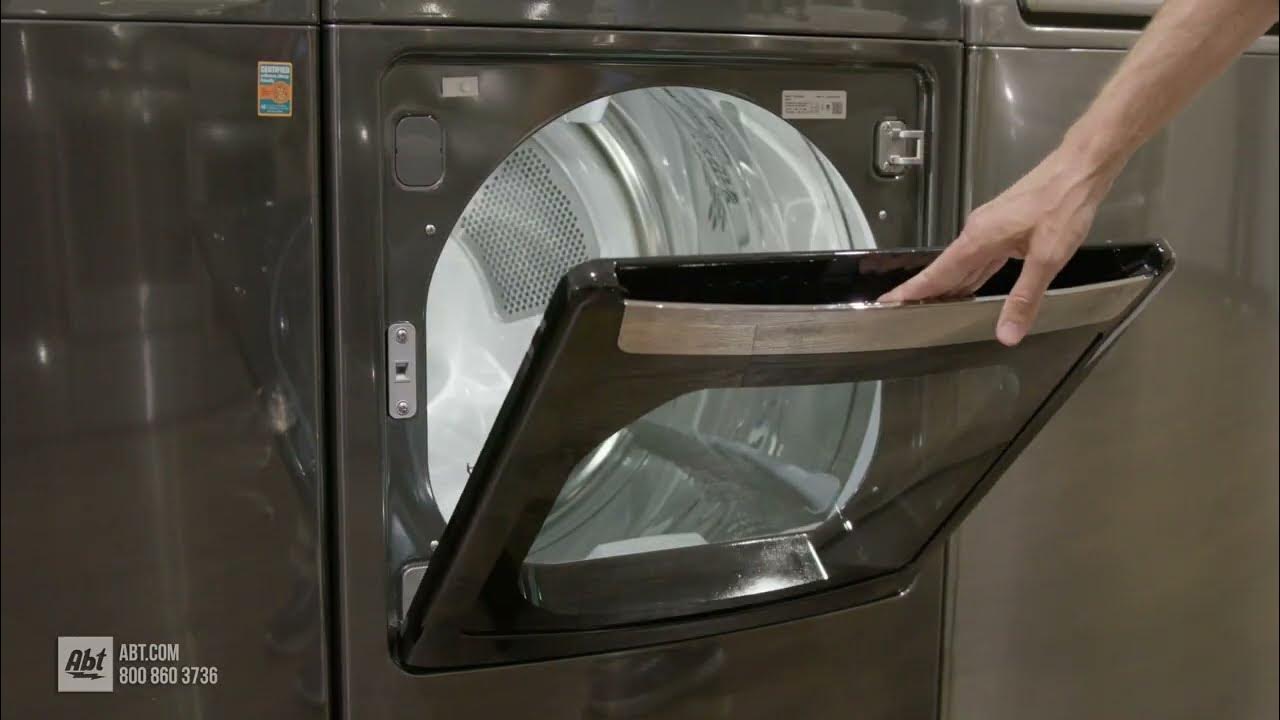 LG Dryer with TurboSteam DLGX7901 - YouTube