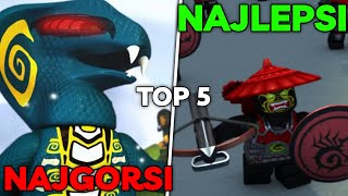 Top 7 Armii z Ninjago