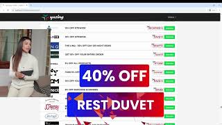 Rest Duvet Coupon Code Discount Code 40% OFF