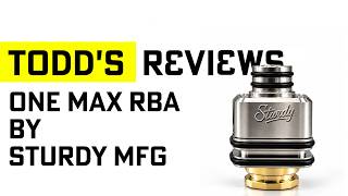 ONE MAX RBA by Sturdy Mfg