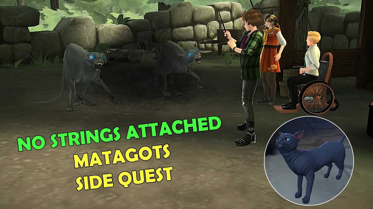 No Strings Attached Side Quest Harry Potter Hogwarts Mystery YouTube