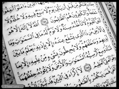 آية الكرسي بصوت الشيخ نبيل العوضي