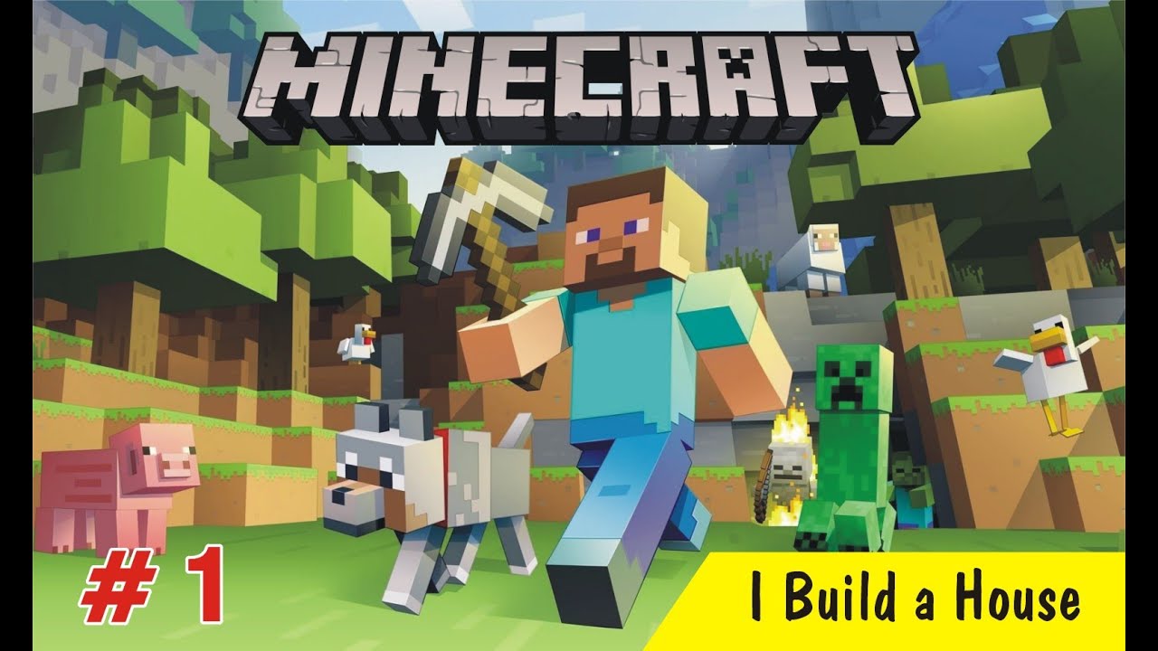 I BUILD A HOUSE | MINECRAFT GAMEPLAY - YouTube