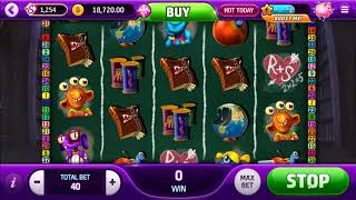 SPOOKY SCHOOL SLOT - spooky themed video slot machine - Slotomania Game screenshot 3