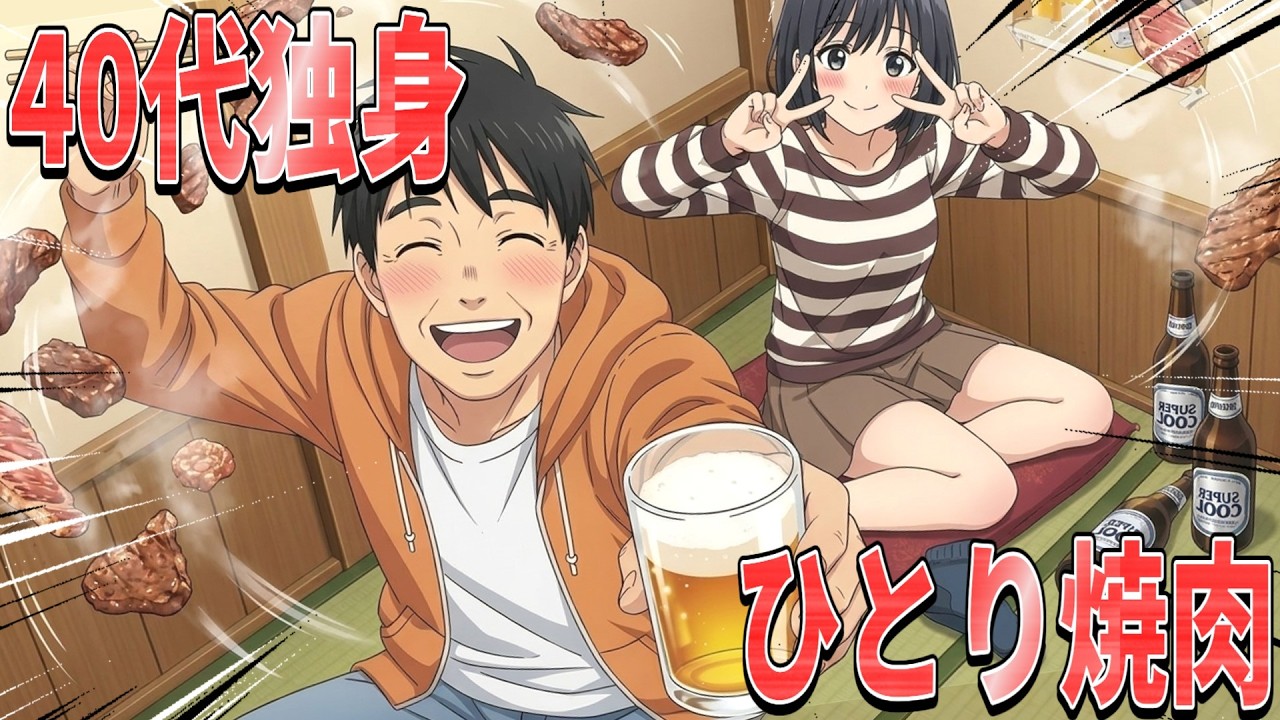 【漫画】４０代独身 病み上がりの日曜ひとり焼肉が最高過ぎた！