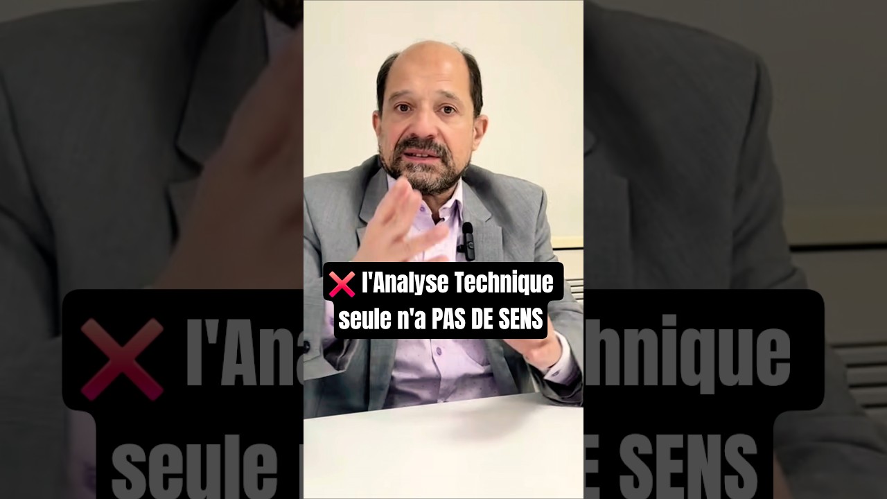 L'Analyse Technique seule n'a pas de sens #analysetechnique #bourse #sociologie #trading #trader