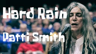 Vignette de la vidéo "Patti Smith, A Hard Rain's A-Gonna Fall - Perfect Edit for Playlists"