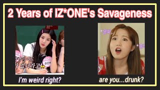 2 Years of IZ*ONE's Savageness