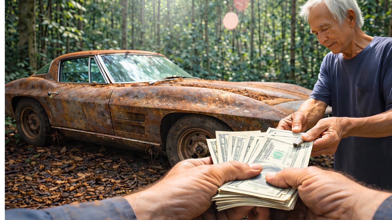 Jungle Deal: I Bought This $600 Rusted 1963 Corvette Split-Window (ASMR Restore)