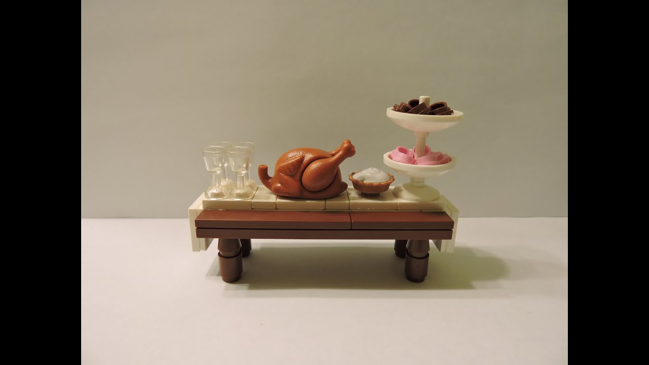 How To Make A Lego Thanksgiving Feast