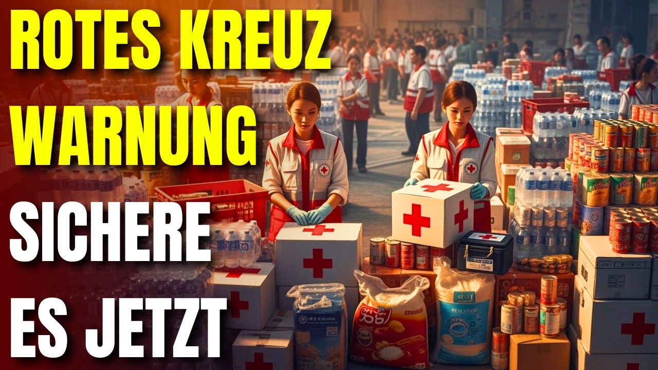 15 DINGE die das ROTE KREUZ empfiehlt JETZT einzulagern