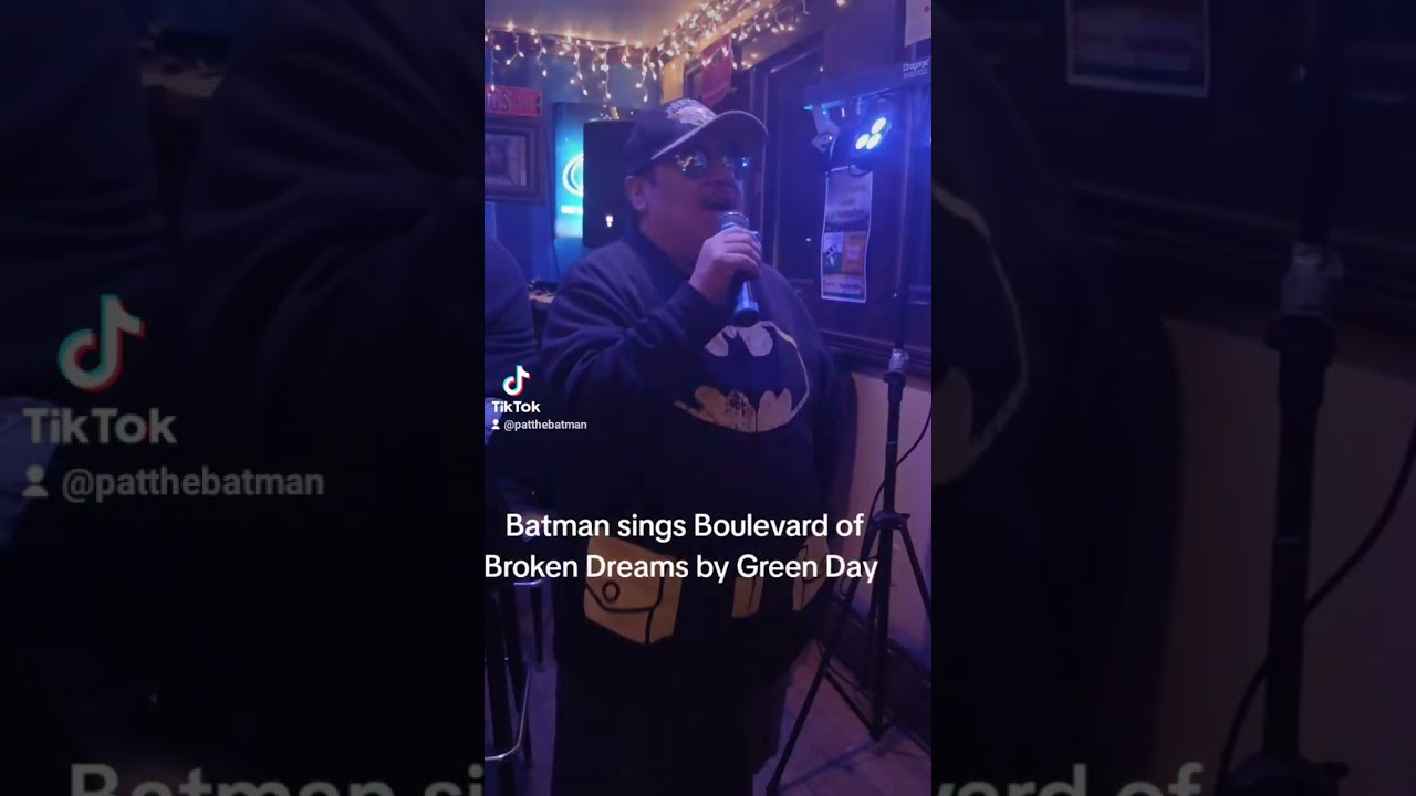 Patricio sings Boulevard of Broken Dreams by Green Day