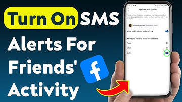 How To Turn On SMS Notifications For Friends