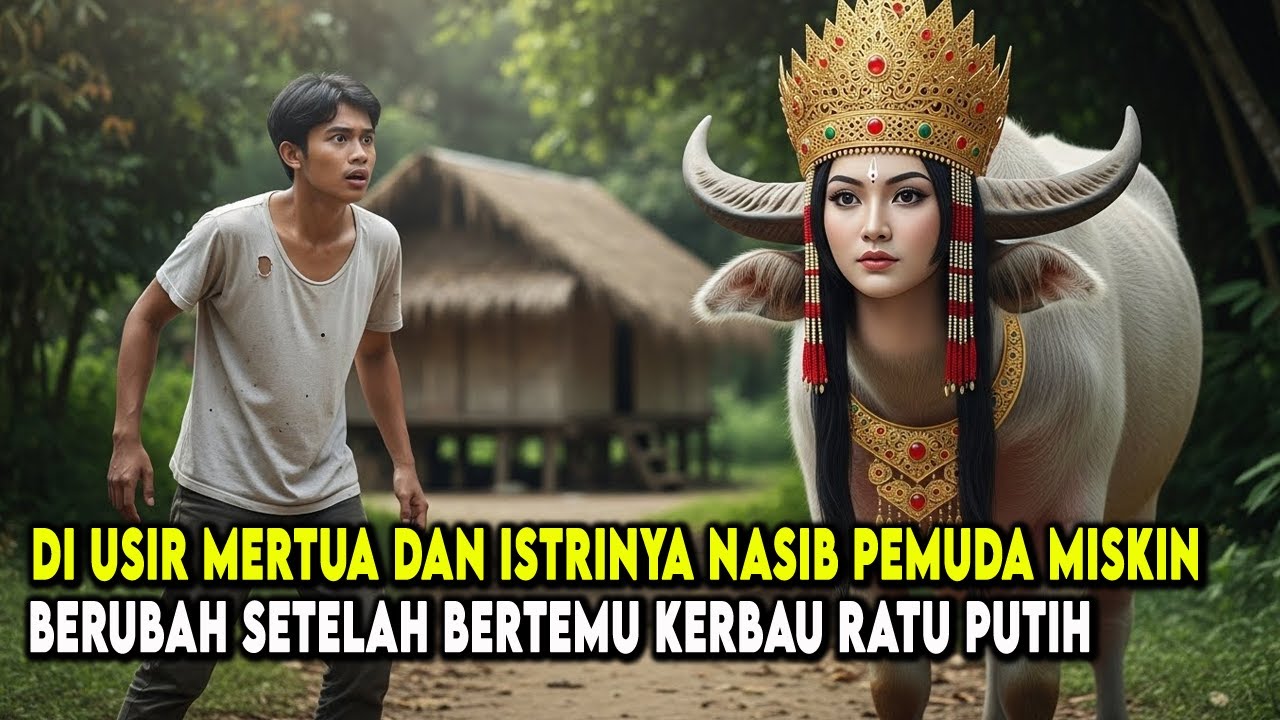 PEMUDA MISKIN YANG DI USIR OLEH MERTUA DAN ISTRINYA NASIBNYA BERUBAH SETELAH BERTEMU KERBAU PUTIH