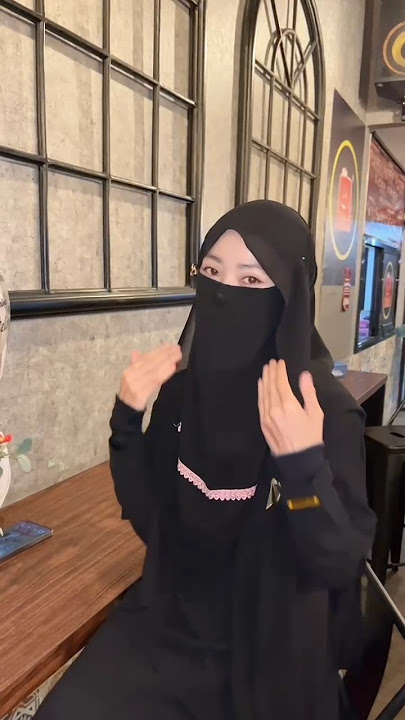 Ukhti Bercadar Cantik Goyang wkwk #shortvideo #cadar