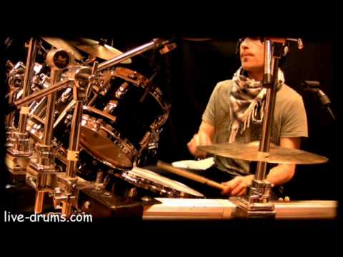 Peter Yttergren live-drums.com plays the Yowsa Gro...