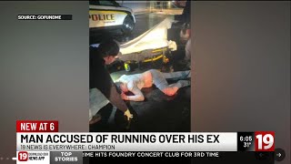 Champion Township man charged with felonious assault after running over ex-girlfriend