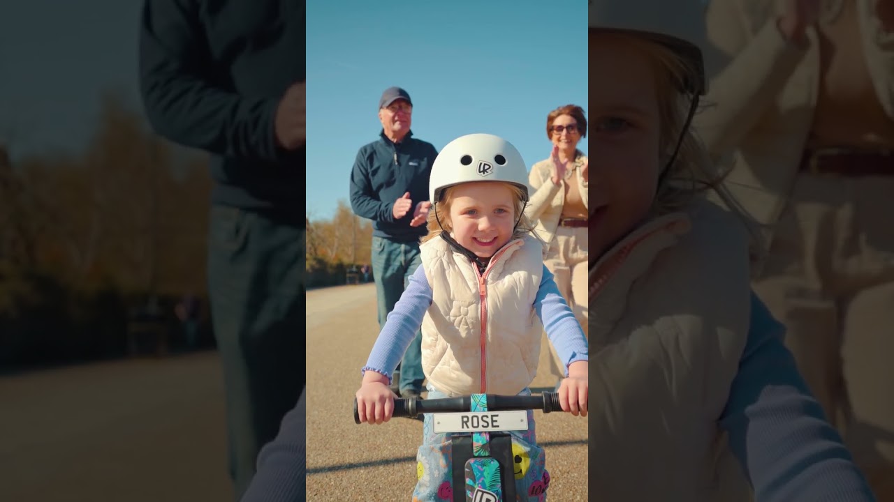 Rose Meets Her Grandparents – Her First VOGUE Balance Bike Gift | LIFERYDER