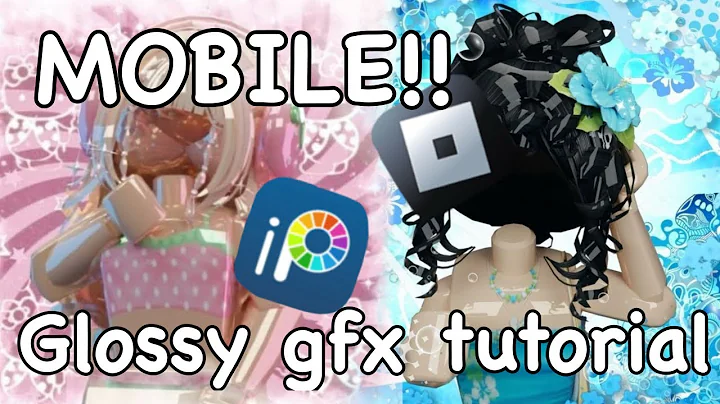 FREE GLOSSY GFX TUTORIAL FOR MOBILE ✅  | #roblox #edit #foryou