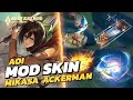 Mod Skin Aoi Mikasa Ackerman • S2 2026 • Khói Kay