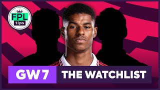 FPL GW7: THE WATCHLIST | Punts Before Wildcard | Gameweek 7 | Fantasy Premier League 2022/23 Tips