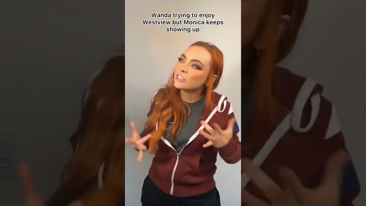 Wanda invented the mom walk in this scene 😂❤️ 