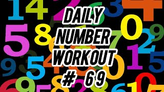 69  Daily Number Workout  Grade 5