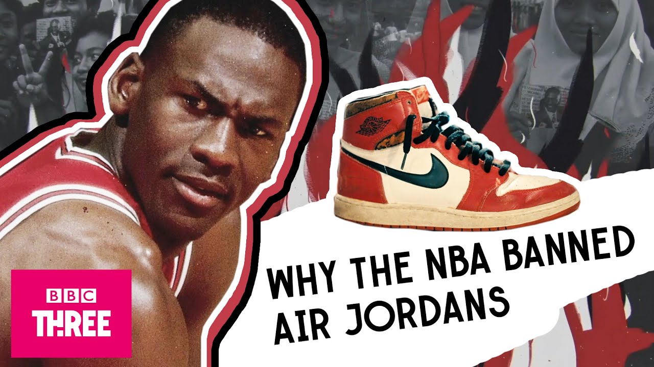 These Air Jordan shoes were banned in the NBA, and Nike created a comm... |  TikTok