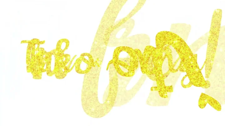 Outro Thank You for Watching Template Free | Glitter Gold | Lyn Cyme