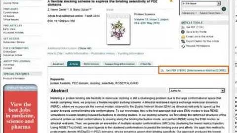 المكتبة الرقمية السعودية - دليل استخدام Wiley