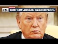 Trump Appointee Sabotaging Transition Process