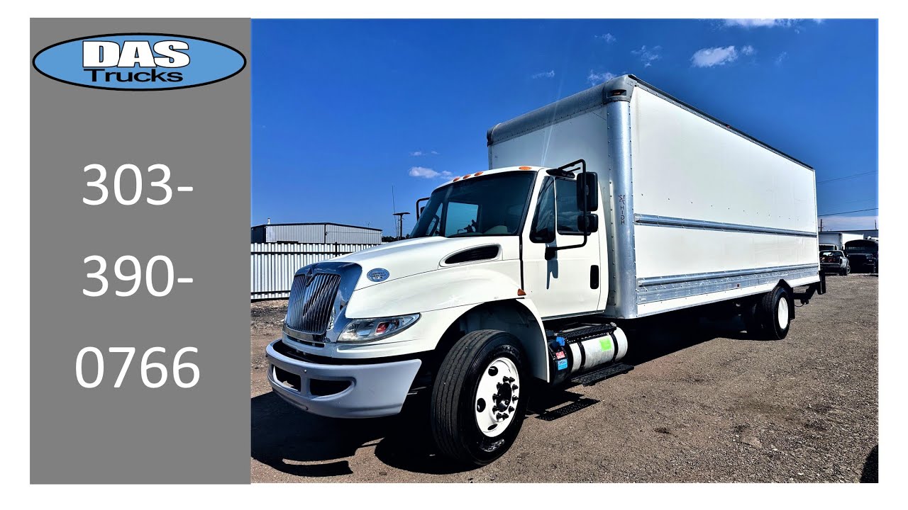2017 International 4300 26' Box Truck w/ Liftgate 37089 *SOLD* YouTube