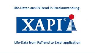 Life Prozessdaten in Excel Anwendung - XAPI PxTrend Life Prozessdaten in Excel Anwendung - XAPI PxTrend