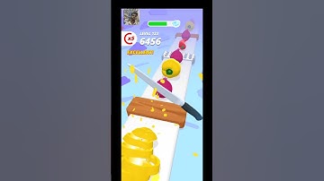 Perfect Slices 🍓🍅🍊🧅 #perfectslices #games #gameplay #shorts #anujgamingtrend