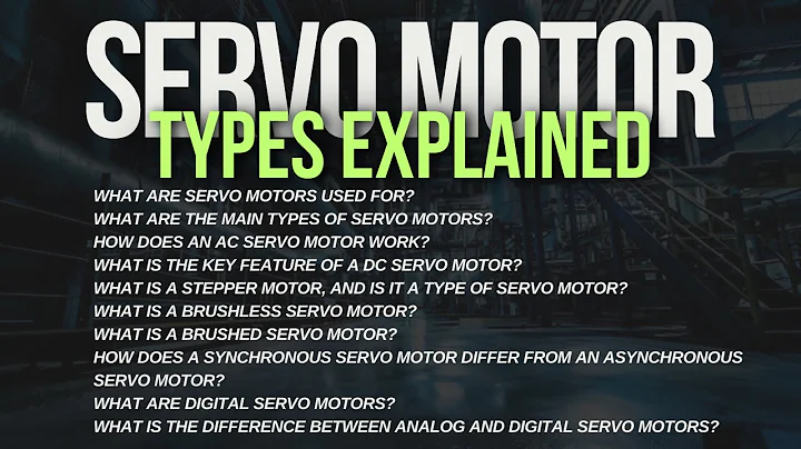 Complete Guide To Types of Servo Motors | Facilitators Plus
