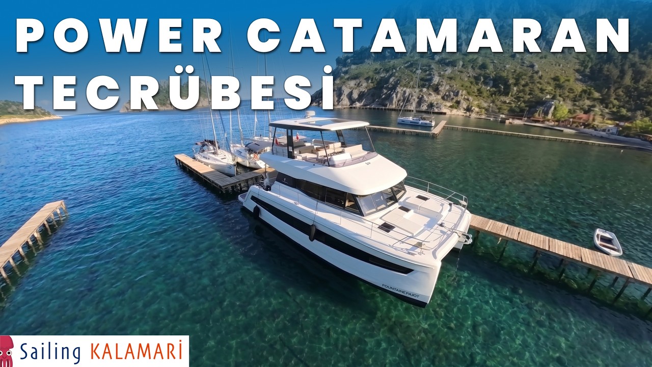 ⁣Power Katamaran Tecrübesi :: Hız, Lezzet ve Denizci Sohbetleri :: Pajot MY6 ile Göcek'ten Marmaris'e